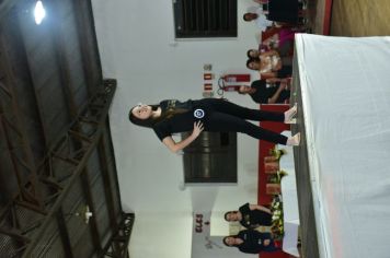 Foto - Eleitas as soberanas da 9ª Expocelb de Coronel Barros durante cerimônia no Clube Ipiranga