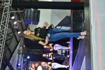 Foto - Eleitas as soberanas da 9ª Expocelb de Coronel Barros durante cerimônia no Clube Ipiranga