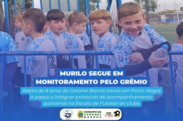 Murilo Doberstein Segue em Monitoramento pelo Grêmio e Conhece Atacante do Clube Durante Semana de Treinamento em Porto Alegre