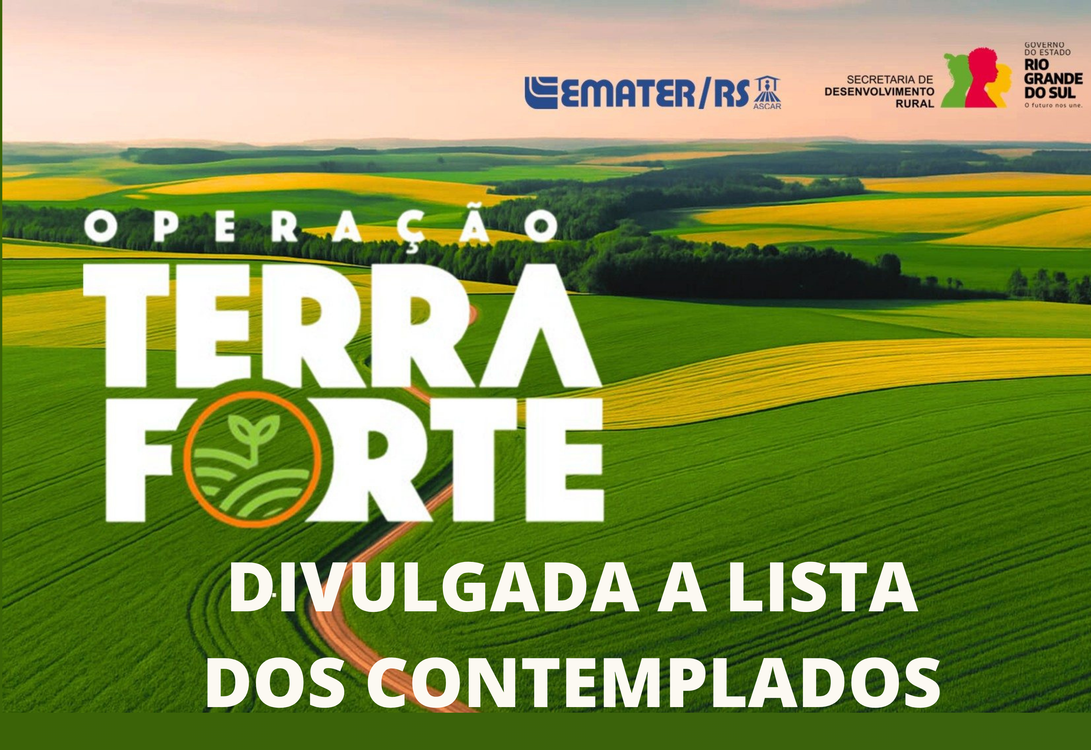 Prefeitura divulga lista dos contemplados do programa Terra Forte