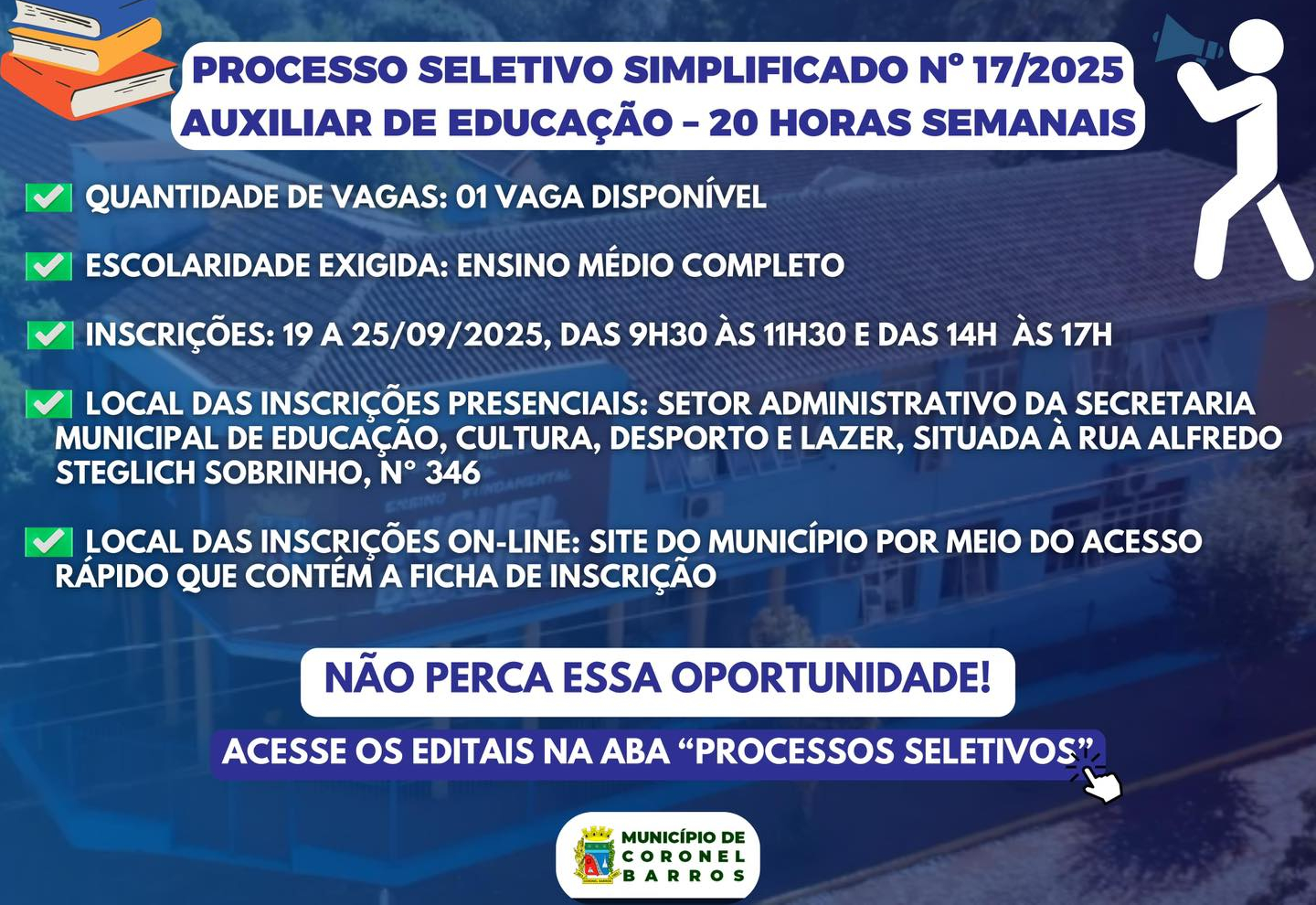 Processo Seletivo Simplificado Nº 17/2025