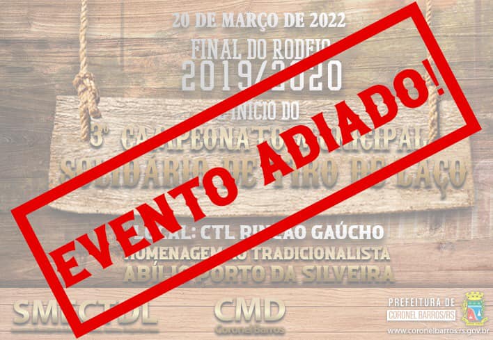 Pandemia de coronavírus está adiando eventos e festas para o segundo  semestre em Caxias Sul