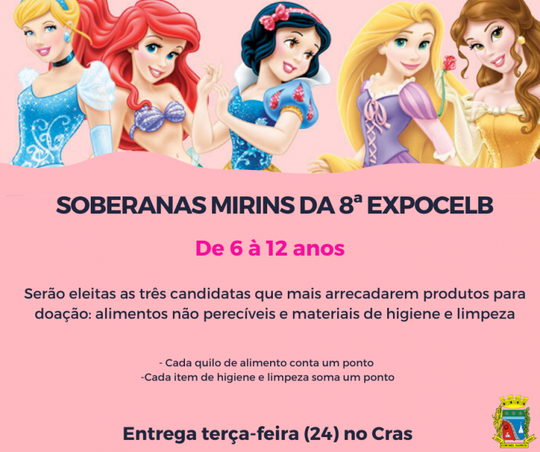 Candidatas a soberanas mirins de Coronel Barros devem entregar arrecadações terça-feira (24)