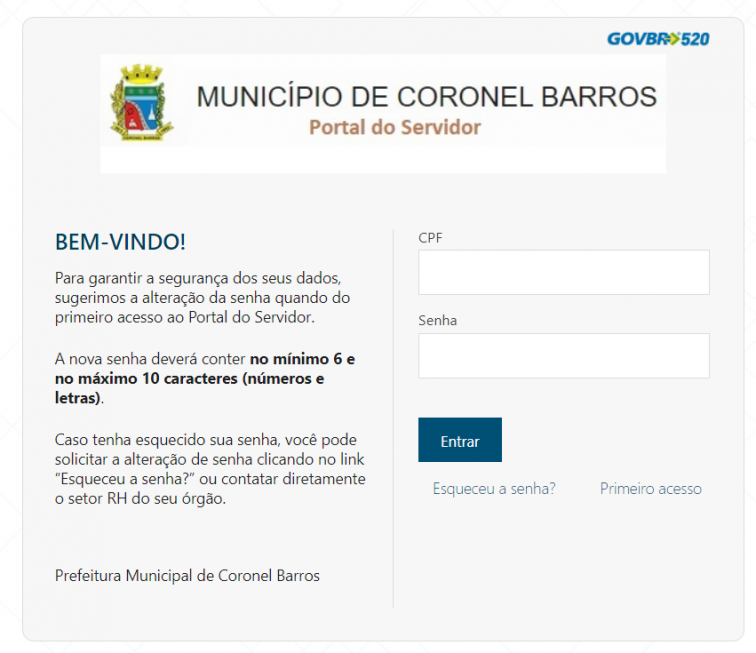 Portal do Servidor é a nova ferramenta do site da Prefeitura